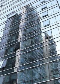 Low angle view of modern building