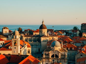 Buildings in city