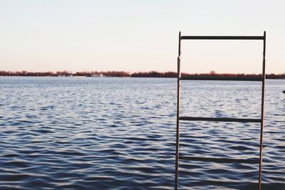 Scenic view of lake