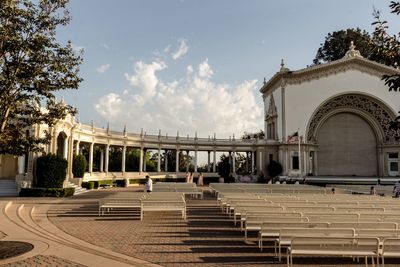 View of historical building against sky