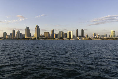 City at waterfront