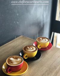 Close-up of coffee on table