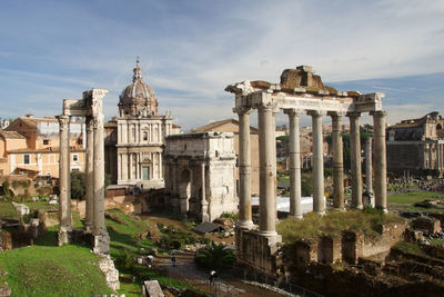 Old building against sky