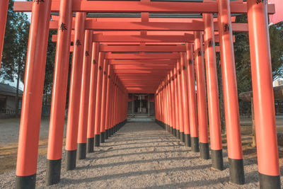 View of corridor of building