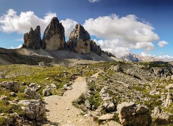 Panoramic view of landscape against sky