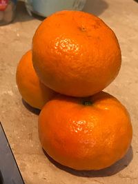 Close-up of orange fruit