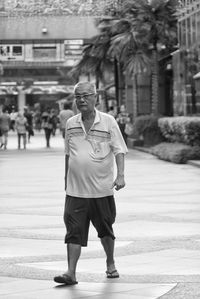 Full length of man standing outdoors