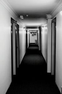 Corridor of building