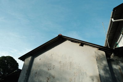 Low angle view of building against sky