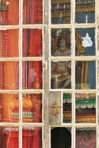 Full frame shot of built structure