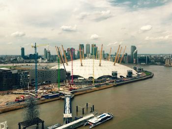 View of cityscape against sky