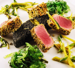 Close-up of food in plate