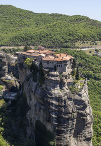 View of rock formations