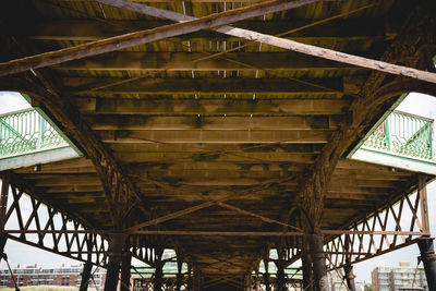 Low angle view of bridge