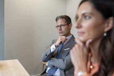 Business people having meeting in office