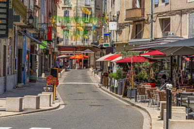 People walking on street