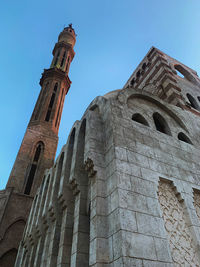 Low angle view of historical building