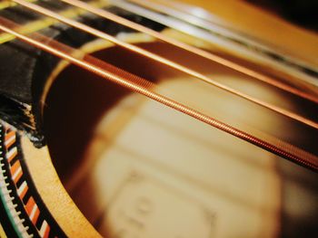 Close-up of guitar