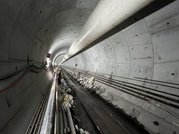 Metro underground tunnel 