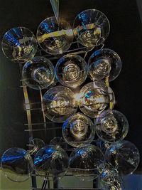 Close-up of lighting equipment