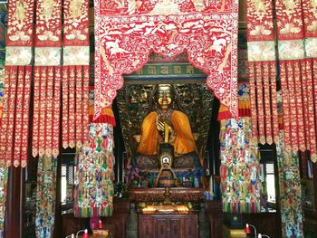 Statue in temple