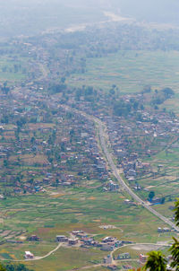 Aerial view of cityscape