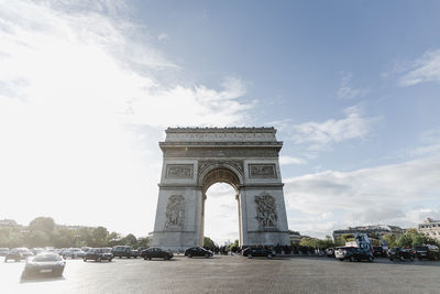 Low angle view of monument