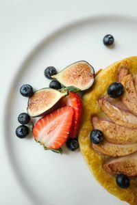 Close-up of food in plate