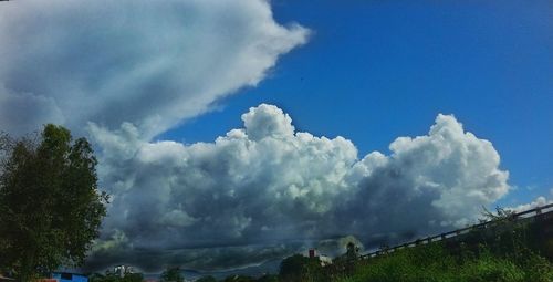 Panoramic view of landscape against sky