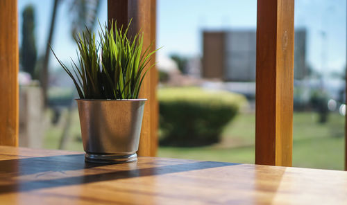 Close-up of drink on table