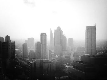 View of cityscape against sky