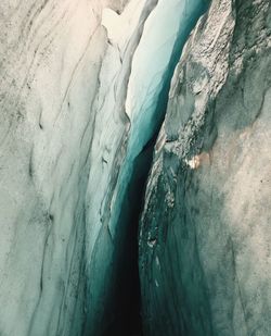 Full frame shot of frozen landscape