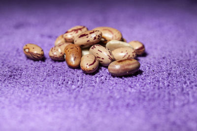 Close-up of food on table