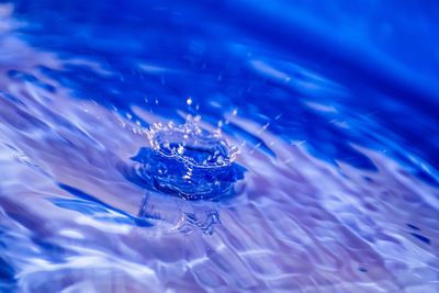 Close-up of rippled water