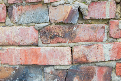 Full frame shot of brick wall