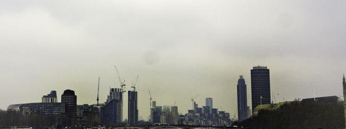 Cityscape against sky