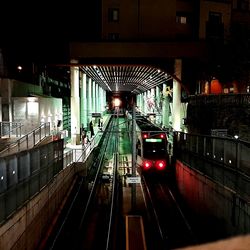 Cars moving on walkway