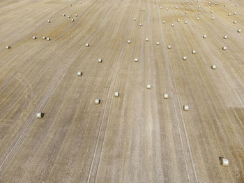 Full frame shot of agricultural land