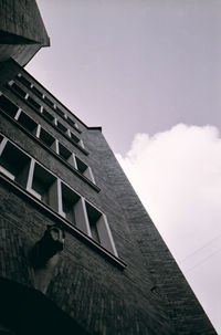 Low angle view of building against sky