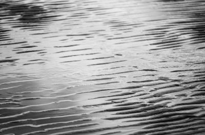 Full frame shot of rippled water