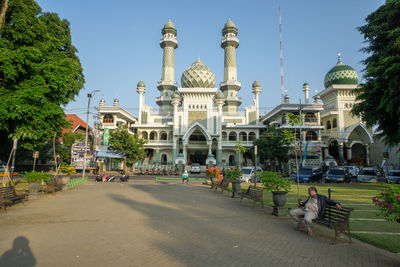 View of buildings in city