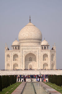 Taj mahal, crown of palaces, in agra, uttar pradesh, india