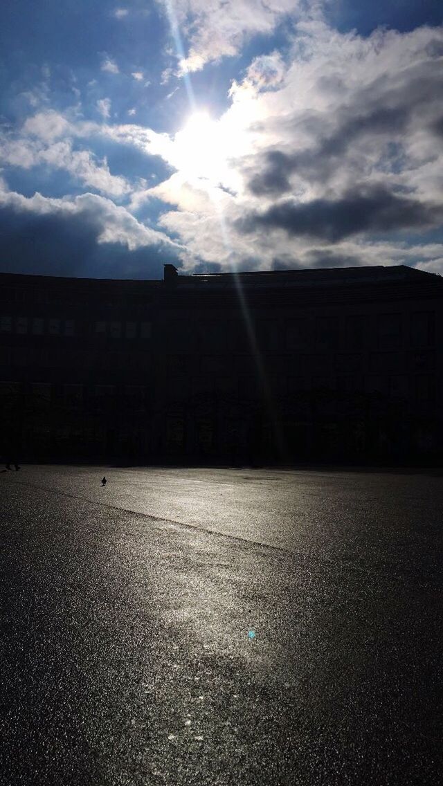 outdoors, sunlight, cloud - sky, sky, day, nature, landscape, no people