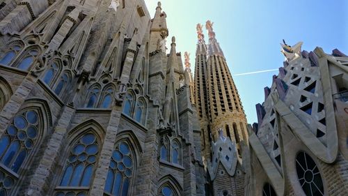 Low angle view of cathedral against sky