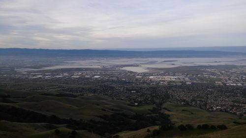 Aerial view of cityscape