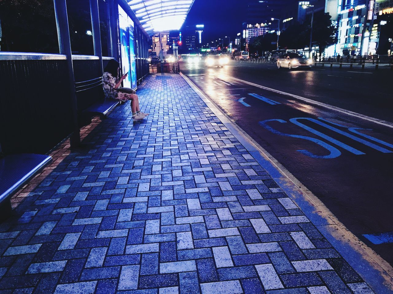 architecture, built structure, building exterior, city, outdoors, night, illuminated, no people