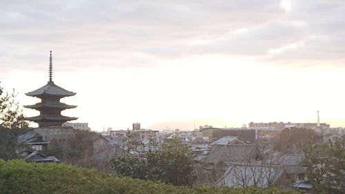 View of cathedral against cloudy sky