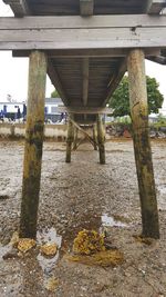 Full frame shot of below bridge