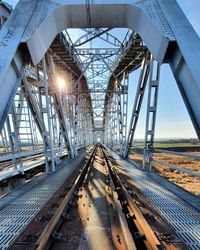 View of railway bridge