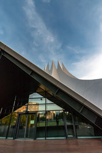 Tempodrom venue for concerts, theatre and meetings in berlin. building in the shape of a big top.